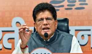 राम मंदिर चंदे को लेकर अखिलेश के आरोपों पर पीयूष गोयल का पलटवार